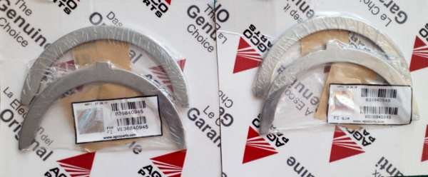 836840945 Упорные полукольца V836840945 THRUSTPLATE 8368 40945